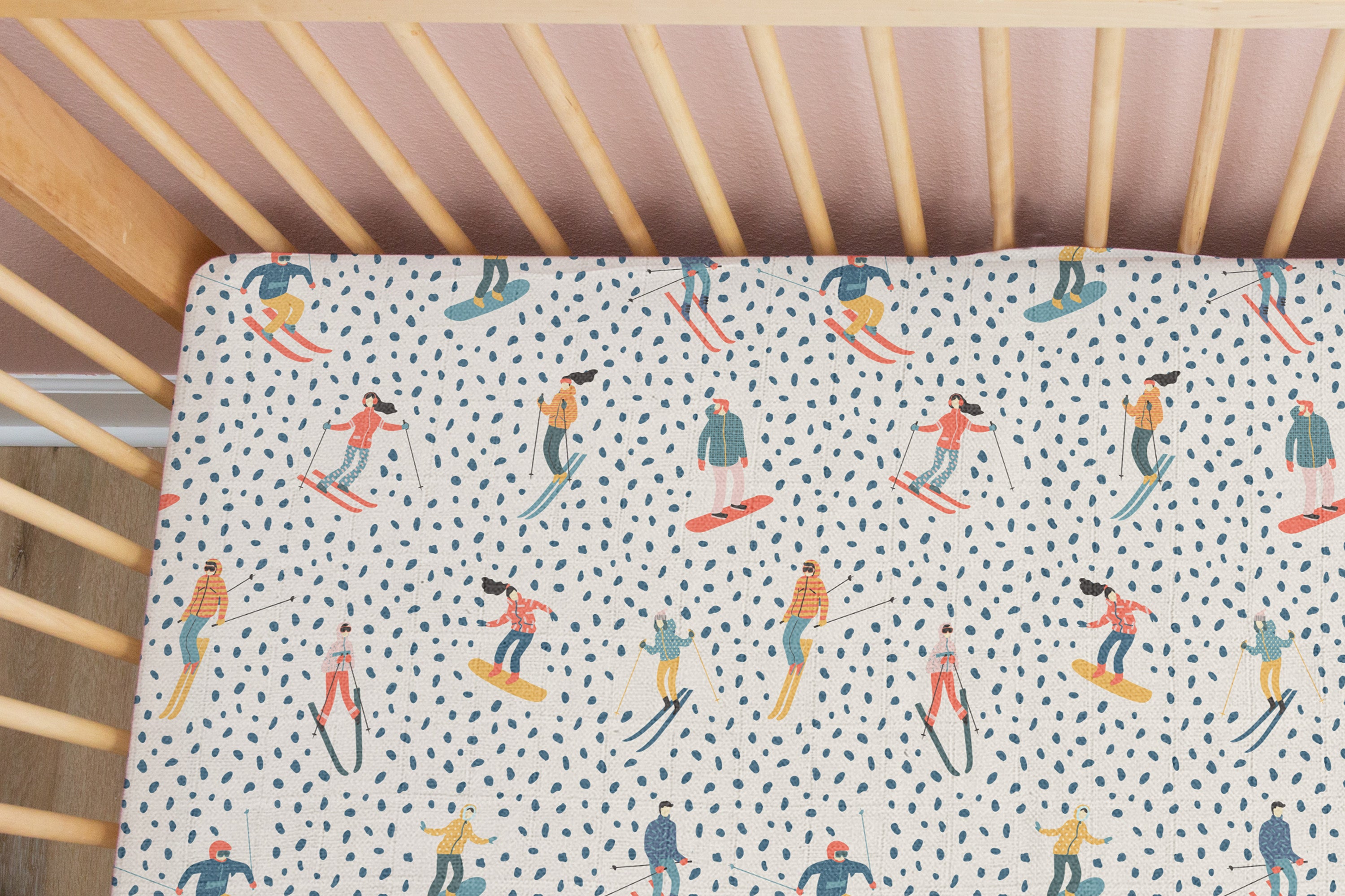 Apres Ski | 100% Organic Cotton Muslin Baby Bedding