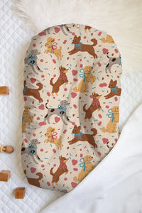 Puppy Party | 100% Organic Cotton Muslin Baby Bedding