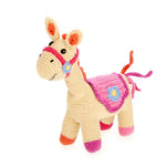 Load image into Gallery viewer, Organic Crocheted Rattle Toy | Horse

