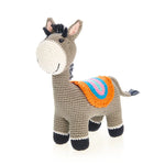 Load image into Gallery viewer, Organic Crocheted Rattle Toy | Donkey
