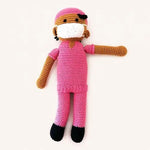 Load image into Gallery viewer, Crocheted Organic Doll | Hospital Hero
