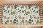 Load image into Gallery viewer, Jackfruit Tropicale | 100% Organic Cotton Muslin Baby Bedding
